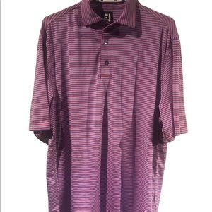 Foot Joy Lisle Feeder Stripe Self Collar. Size; Large.  Like New.  Never worn.